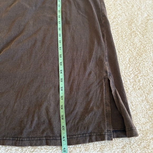 Alice In Wonderland Graphic T-Shirt Dress Women's M Brown Gray Disney godstar - Picture 11 of 12